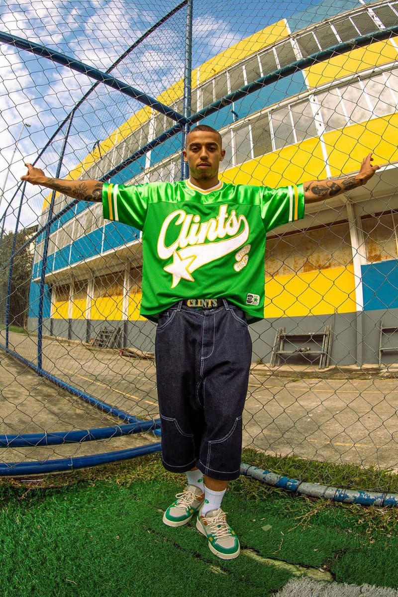 Manchester-Based Streetwear Brand Clints Releases New Stepper "Rio Pack" Collection With Junior Clint Rio De Janeiro Brazil Favela