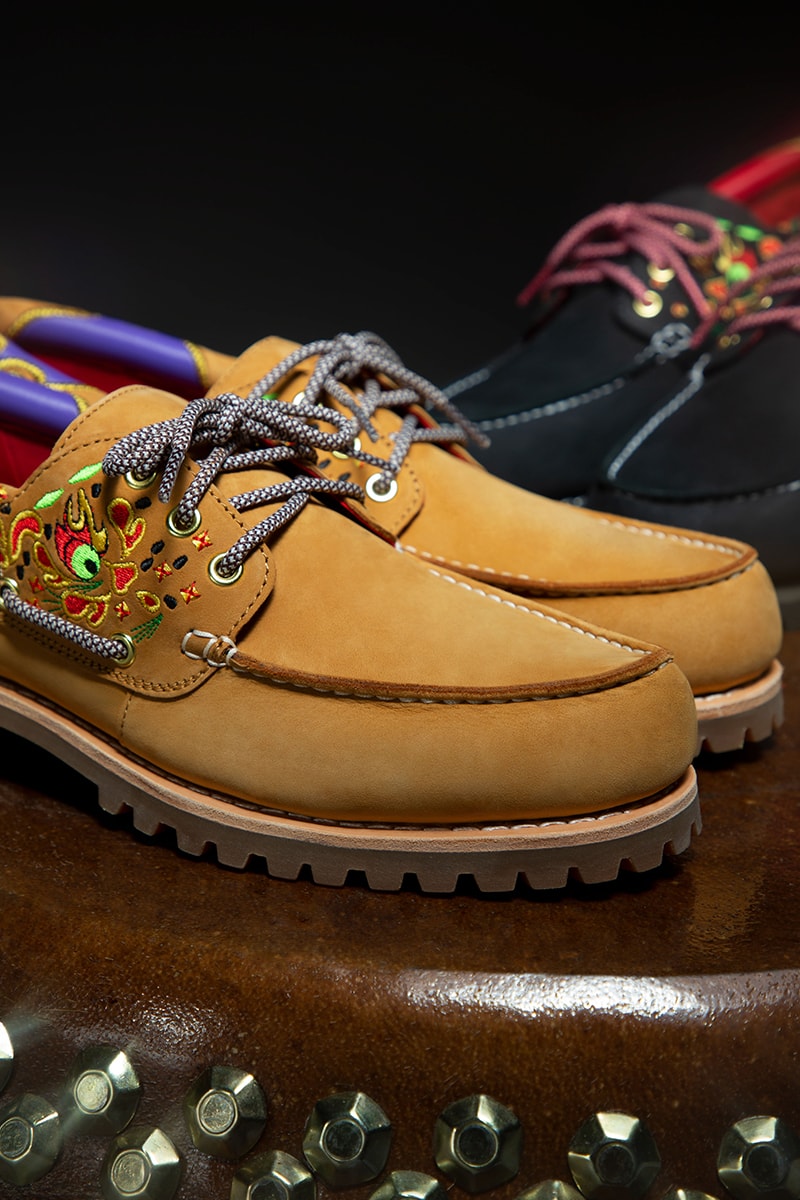 CLOT Timberland Collection Release Info Date Buy Price Edison Chen Noreen 3-Eye Lug Handsewn Boat Shoe 