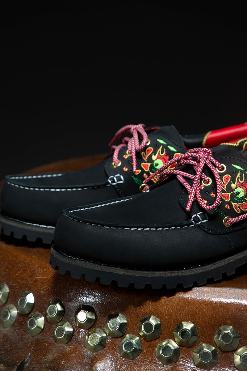 CLOT Timberland Collection Release Info Date Buy Price Edison Chen Noreen 3-Eye Lug Handsewn Boat Shoe 