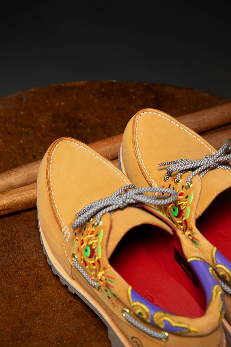 Коллекция CLOT Timberland Информация о выпуске Дата покупки Цена покупки Edison Chen Noreen Лодочные туфли ручной работы с 3 проушинами и ушками 