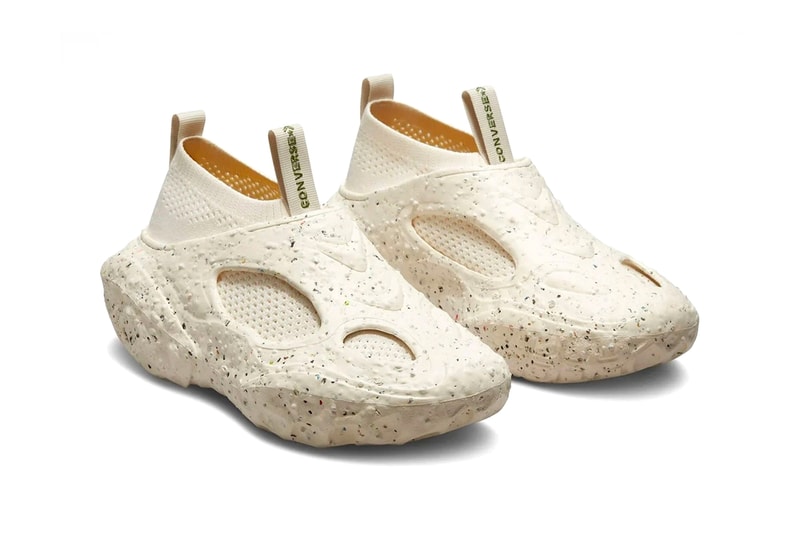 Converse Sponge Crater CX mule monochrome natural ivory sock upper traction pods a cold wall release info date price