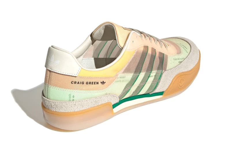 craig green adidas squash polta akh cream white sesame bold green GX7033 release date info store list buying guide photos price 