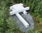 Nendo Creates Guesthouse and Gallery from Long Concrete Corridors