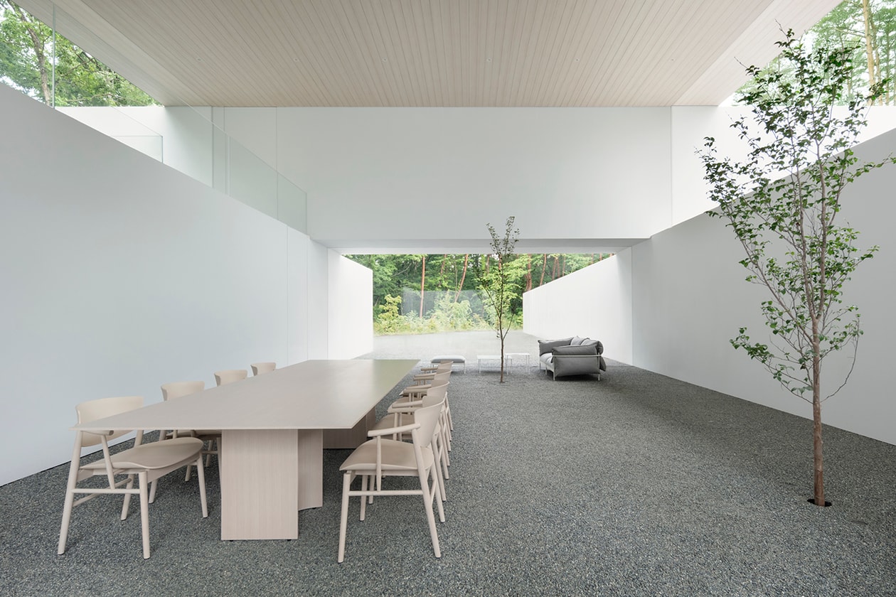 Nendo Creates Guesthouse and Gallery from Long Concrete Corridors