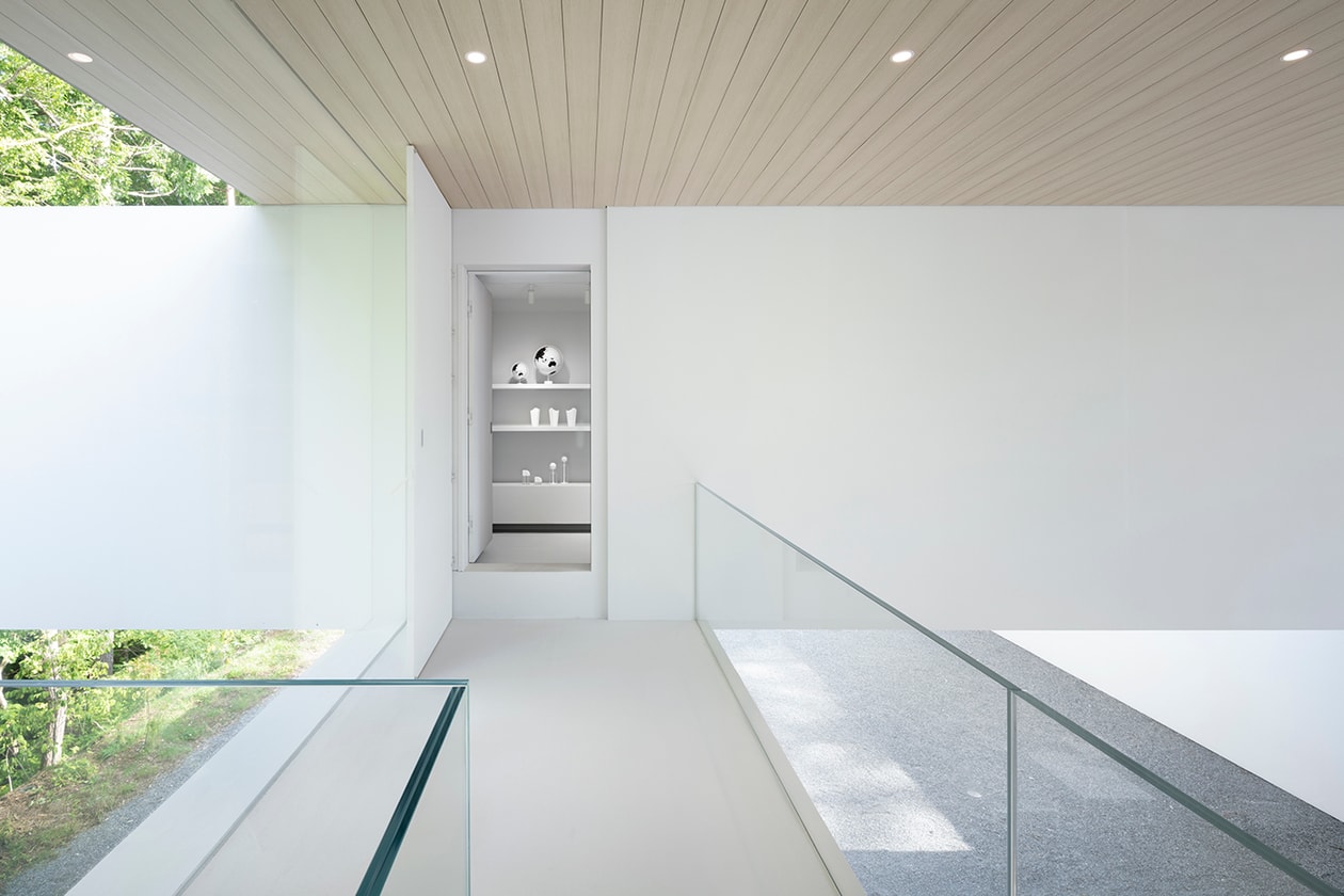 Nendo Creates Guesthouse and Gallery from Long Concrete Corridors