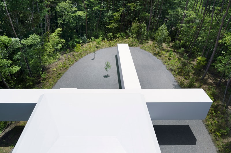 Nendo Creates Guesthouse and Gallery from Long Concrete Corridors