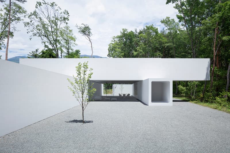 Nendo Creates Guesthouse and Gallery from Long Concrete Corridors