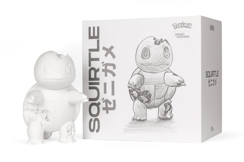 Daniel Arsham Reveals 'CRYSTALIZED SQUIRTLE' Sculpture