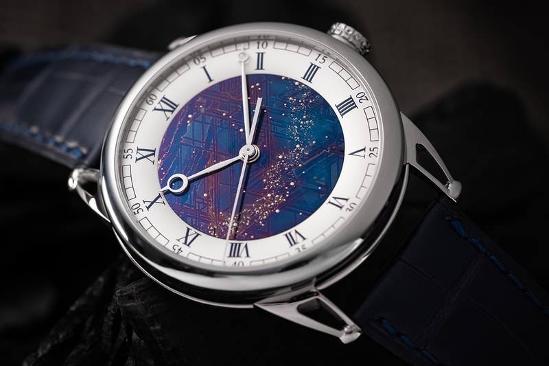 With A Dial Made From One Million-Year-Old Meteorite And Customizable White Gold Solar System