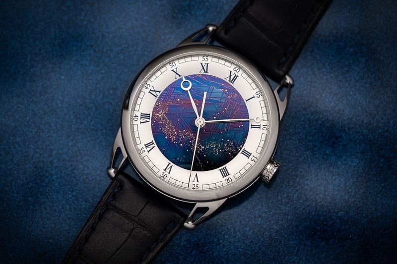 With A Dial Made From One Million-Year-Old Meteorite And Customizable White Gold Solar System