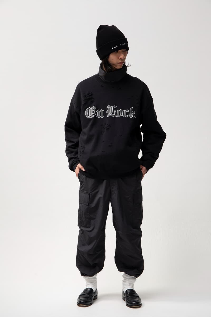 DELUXE Fall Winter 2022 Flowers II Lookbook tokyo Japan streetwear fashion '90s skate grunge 