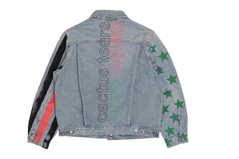 CPFM Denim Tears Jimi Hendrix Independence Day July 4 The Star-Spangled Banner Levis cactus plant flea market american flag jeans jackets green black red release info date price