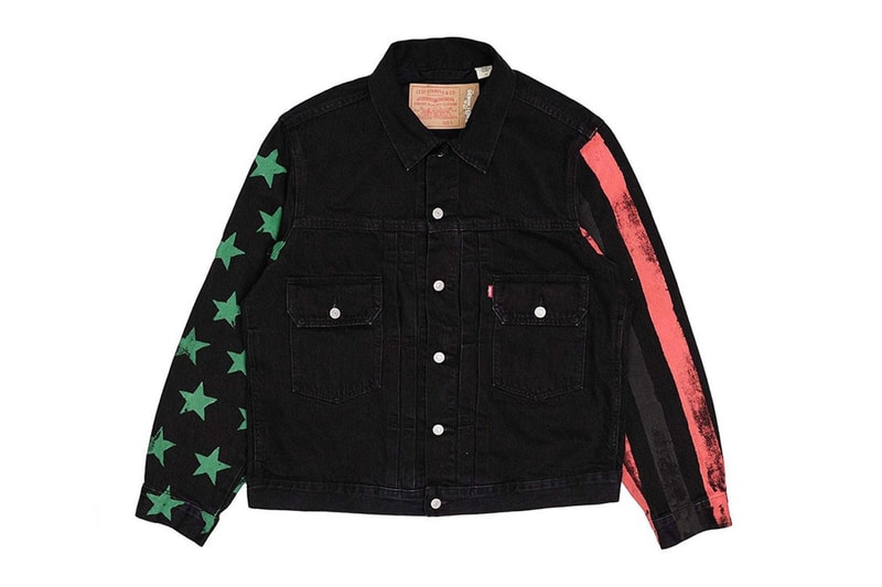 CPFM Denim Tears Jimi Hendrix Independence Day July 4 The Star-Spangled Banner Levis cactus plant flea market american flag jeans jackets green black red release info date price