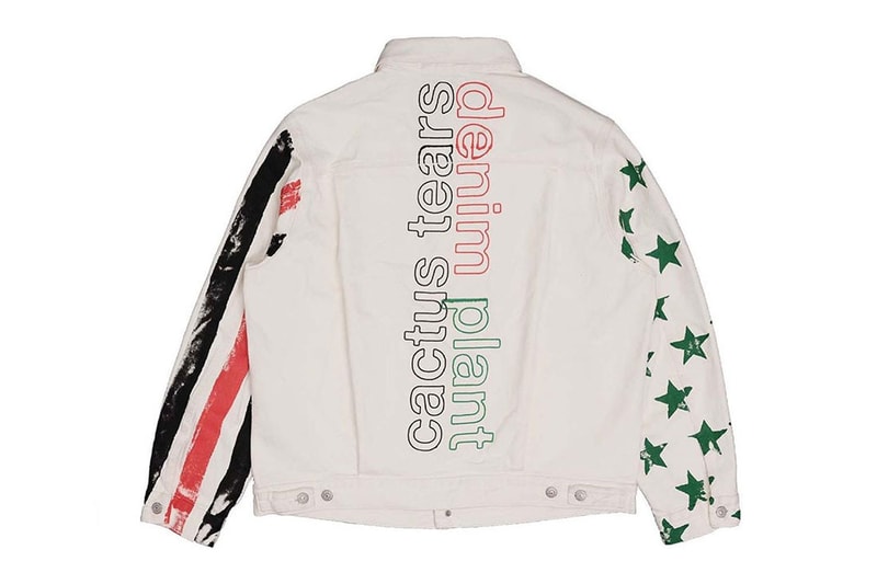 CPFM Denim Tears Jimi Hendrix Independence Day July 4 The Star-Spangled Banner Levis cactus plant flea market american flag jeans jackets green black red release info date price