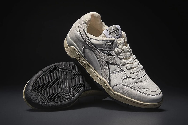Diadora B.560 Used Italia Made in Italy Retro Sneaker Release Information White Aluminium 