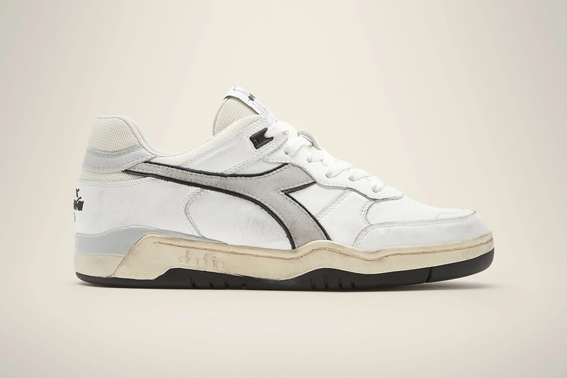 Diadora B.560 Used Italia Made in Italy Retro Sneaker Release Information White Aluminium 
