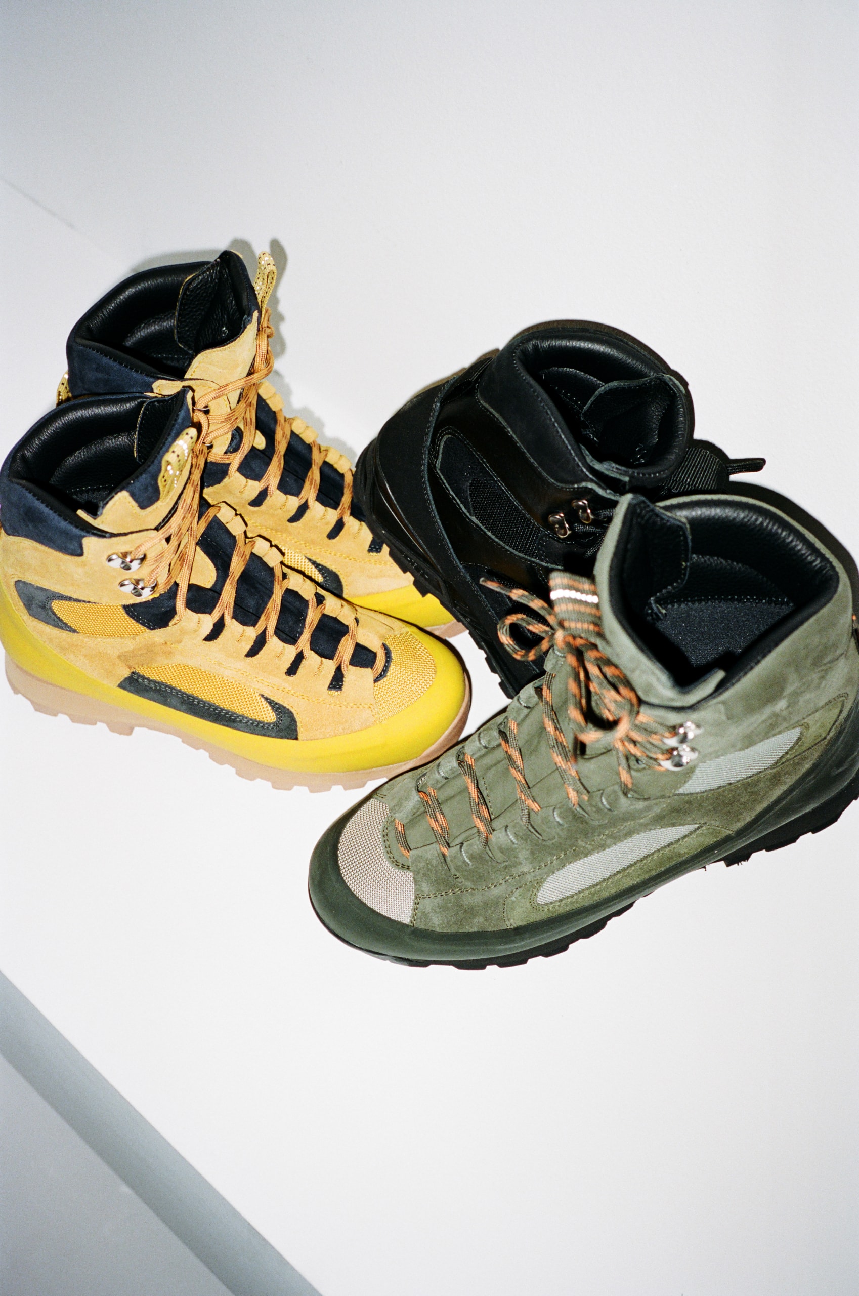 Diemme Releases a Loaded 30th Anniversary AW22 Collection multicolor green black gray yellow boots sneakers