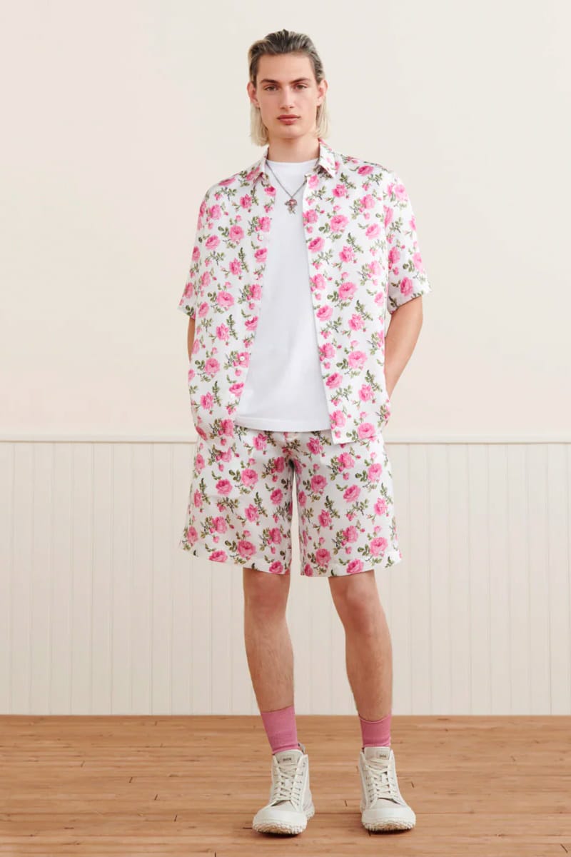 Christian Dior◆Jardin Cotton Linen Tee/Tシャツ/SIZE:M/コットンリネン/ネイビー/総柄 Christian Dior JARDIN T-shirt cotton Black Size S Used mens | eBay