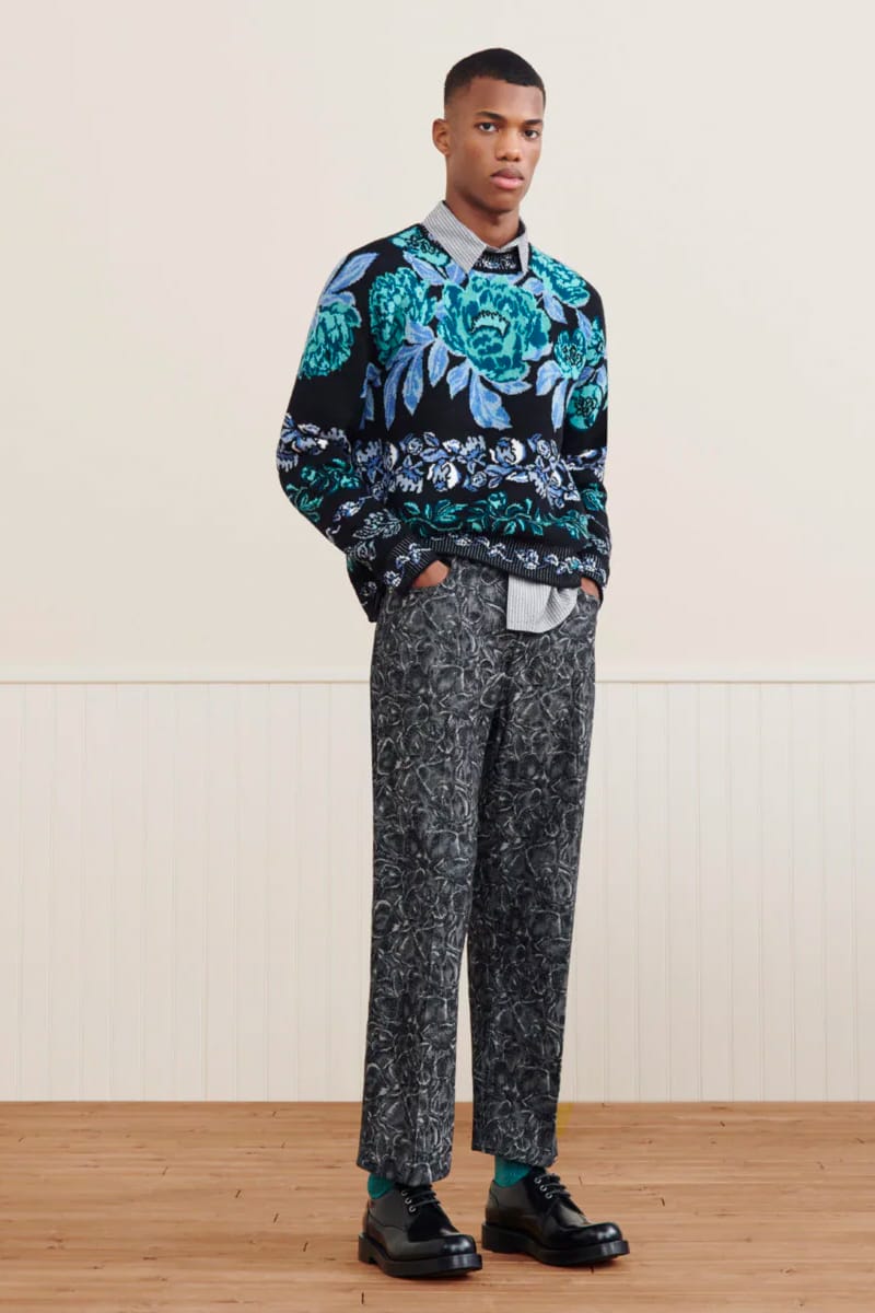 Christian Dior◆Jardin Cotton Linen Tee/Tシャツ/SIZE:M/コットンリネン/ネイビー/総柄 Christian Dior JARDIN T-shirt cotton Black Size S Used mens | eBay