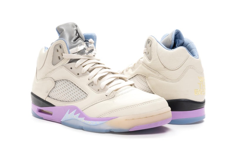 Detailed Look at DJ Khaled's 'Sail' Air Jordan 5 Collab