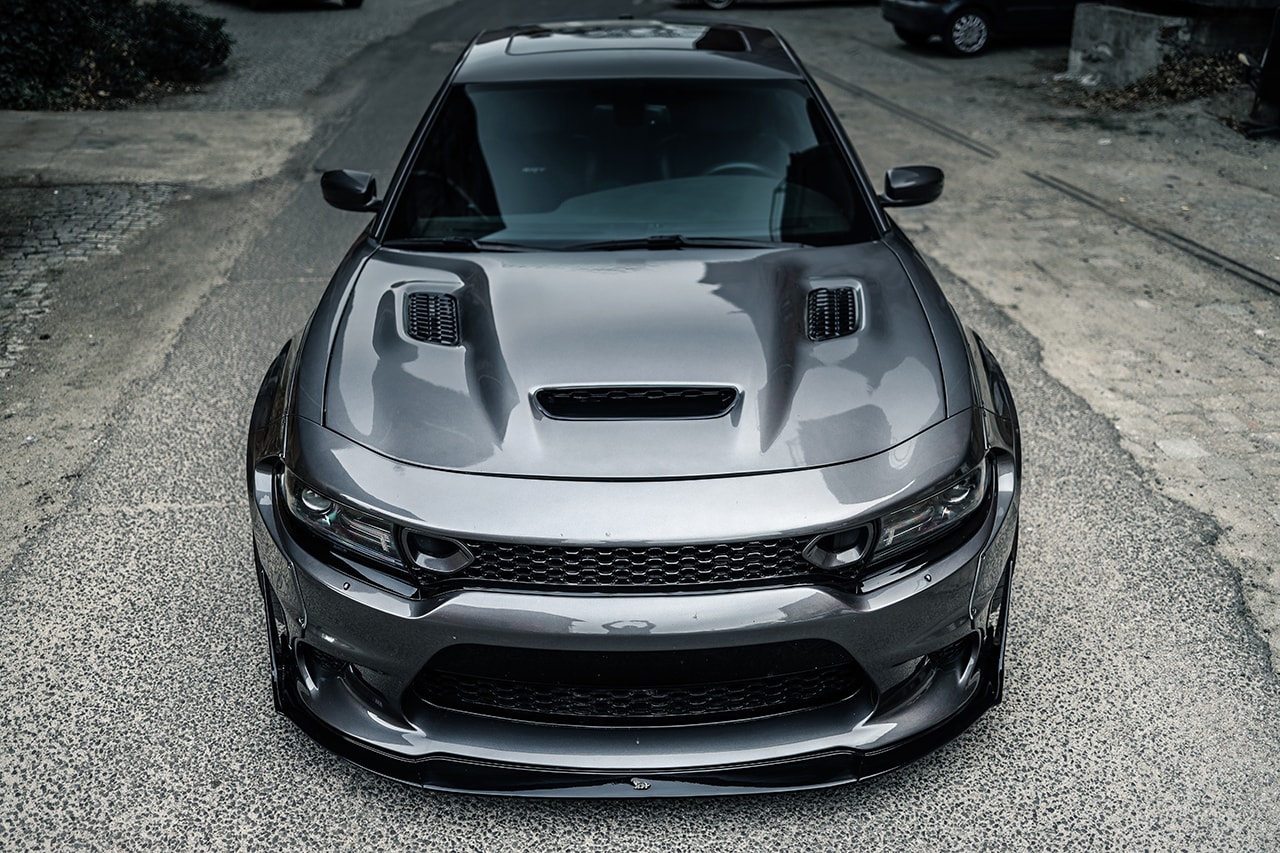 Widebody-Kit fügt der Rückseite des Dodge Charger Hellcat Cabrio 2016 Zoll hinzu