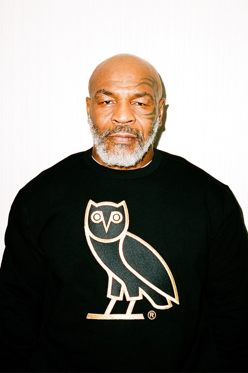 Drake's OVO Officially Launches Limited Edition Mike Tyson Capsule Collection boxing toronto the six rapper boxer goat lookbooks