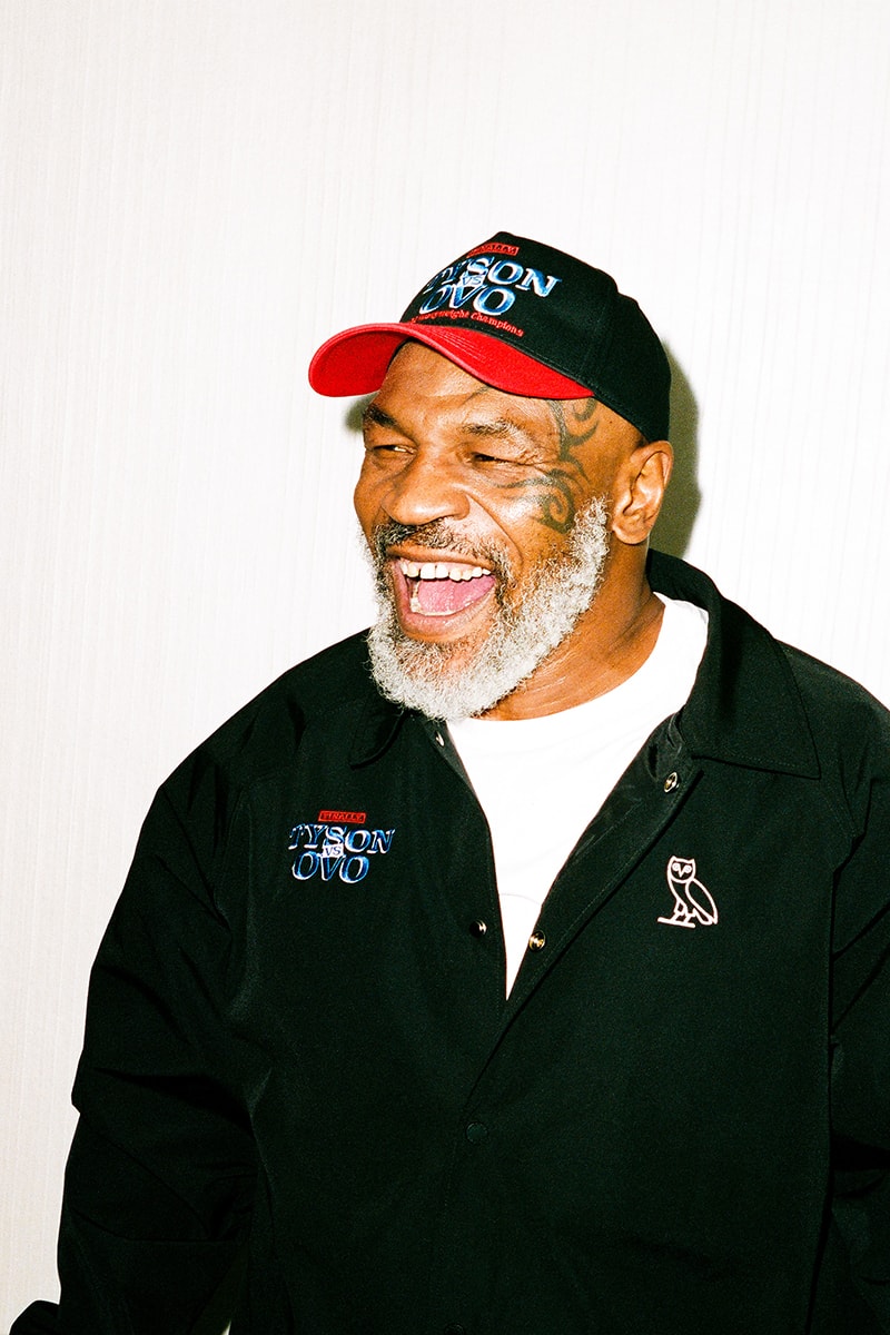 Drake's OVO Officially Launches Limited Edition Mike Tyson Capsule Collection boxing toronto the six rapper boxer goat lookbooks