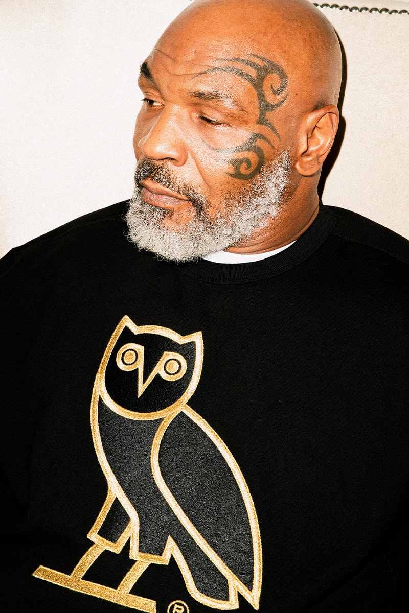 Drake's OVO Officially Launches Limited Edition Mike Tyson Capsule Collection boxing toronto the six rapper boxer goat lookbooks