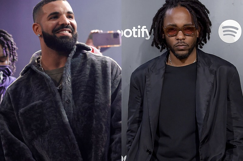 Drake texts go green Ties With Kendrick Lamar we cry together Biggest single week Billboard Hot 100 Drop