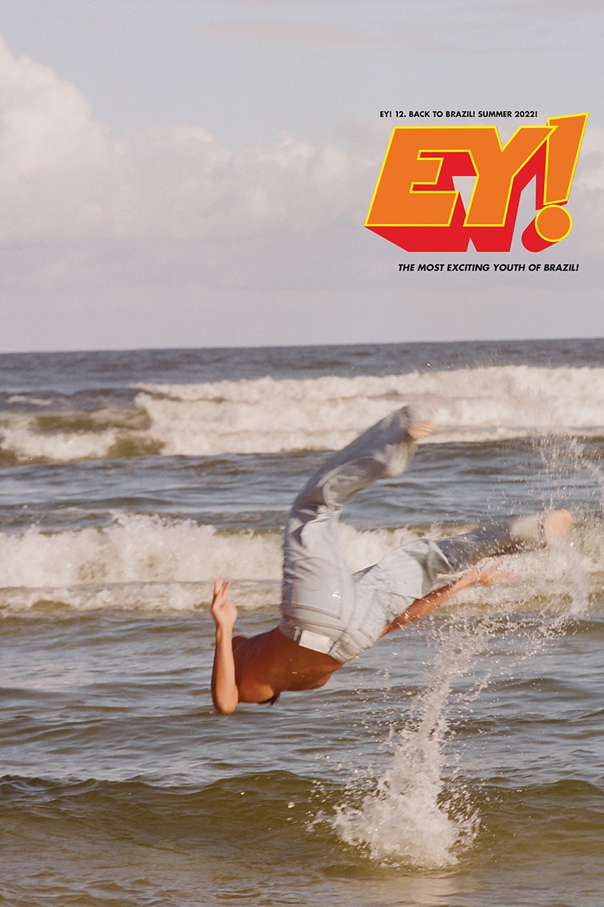 Eytys EY! Calendar Magazine Luis Venegas Swedish Unisex Brand Summer 2022 Eber Figueira Back to Brazil!