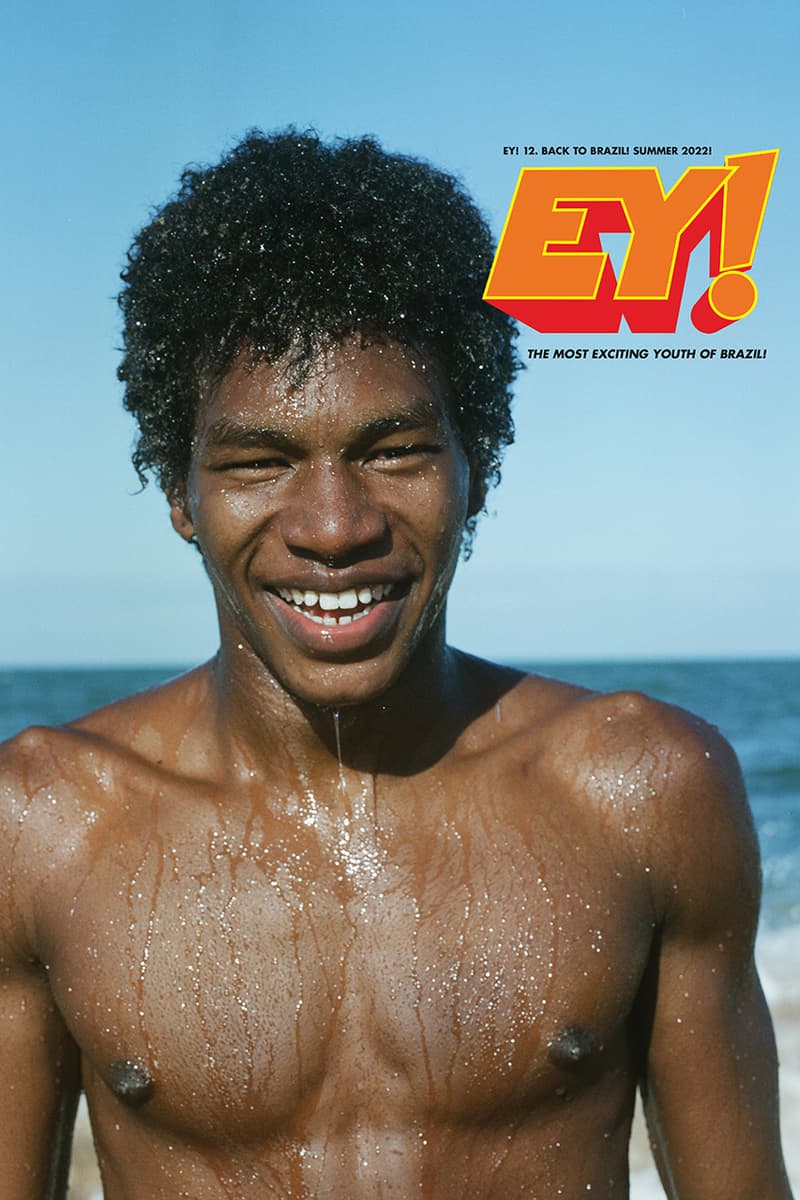 Eytys EY! Calendar Magazine Luis Venegas Swedish Unisex Brand Summer 2022 Eber Figueira Back to Brazil!