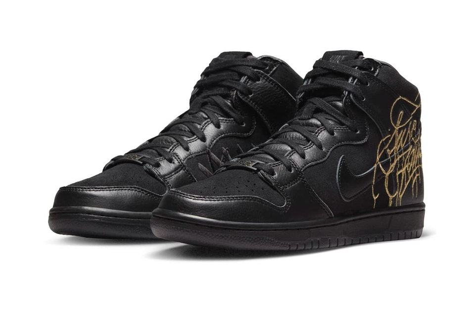FAUST Nike nike sb leather black SB Dunk High DH7755-001 Release Date | HYPEBEAST