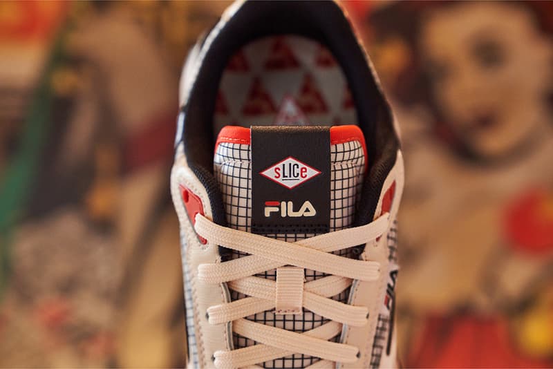 FILA Teams Up with Iconic NYC Pizzerias for Sneaker Collection white red green black grey 