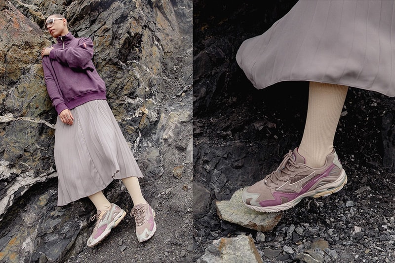 Footpatrol Mizuno Wave Rider 10 Rust Sneaker Collaboration Trainer Exploring Trail Shoe Fashion Footwear Special Edition 