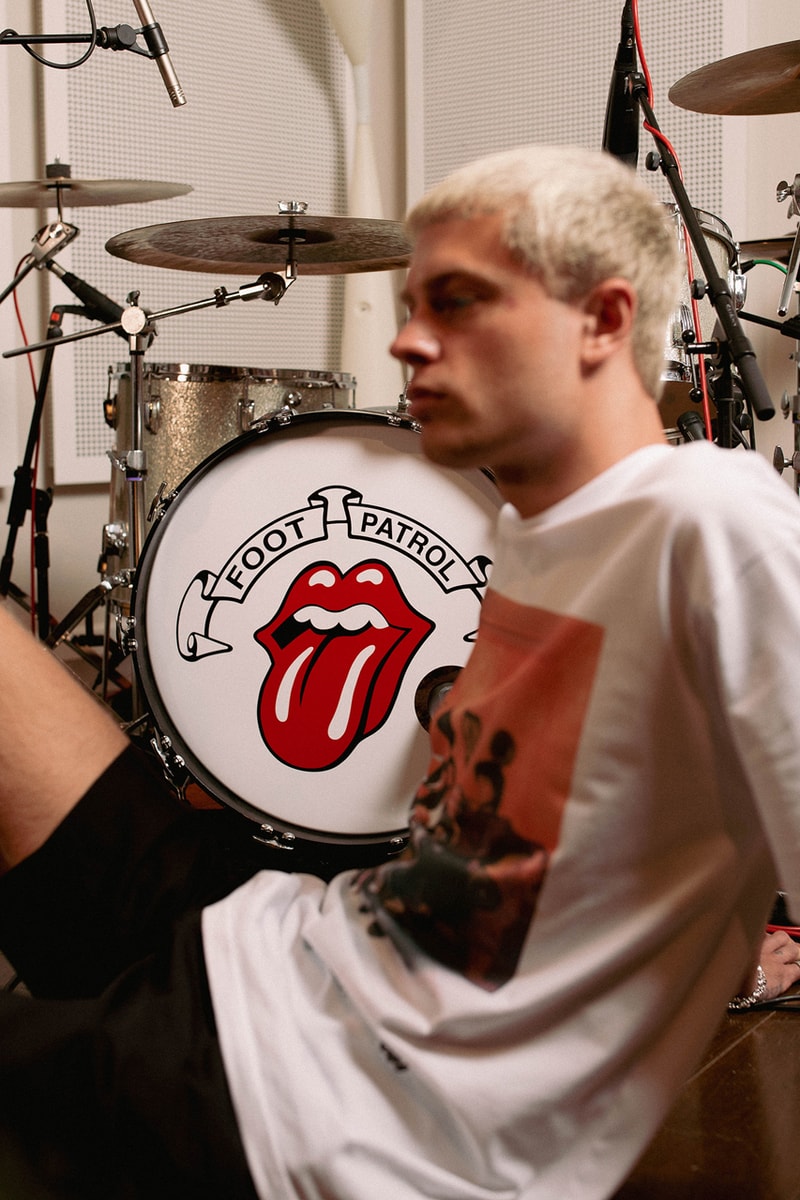 Footpatrol x The Rolling Stones SIXTY Tour 2022 Collaboration Merch Collection 20th Anniversary Rock n Roll Band 