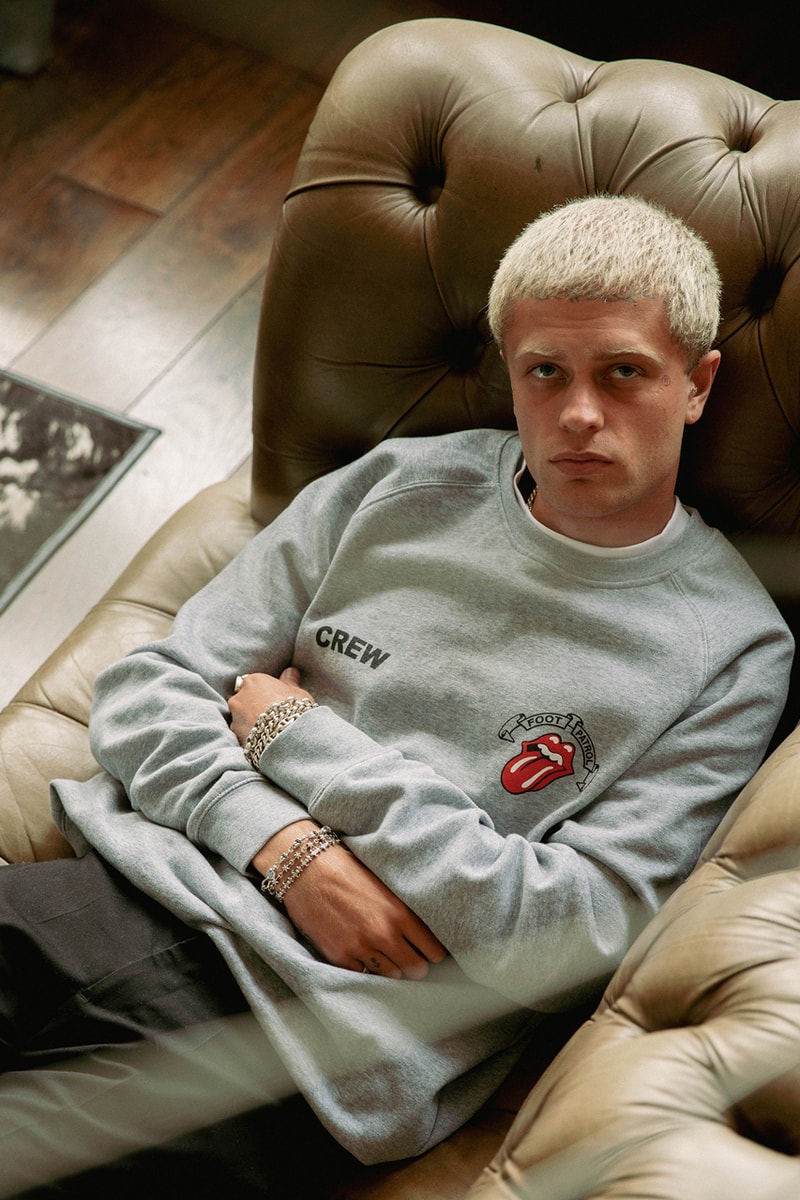 Footpatrol x The Rolling Stones SIXTY Tour 2022 Collaboration Merch Collection 20th Anniversary Rock n Roll Band 
