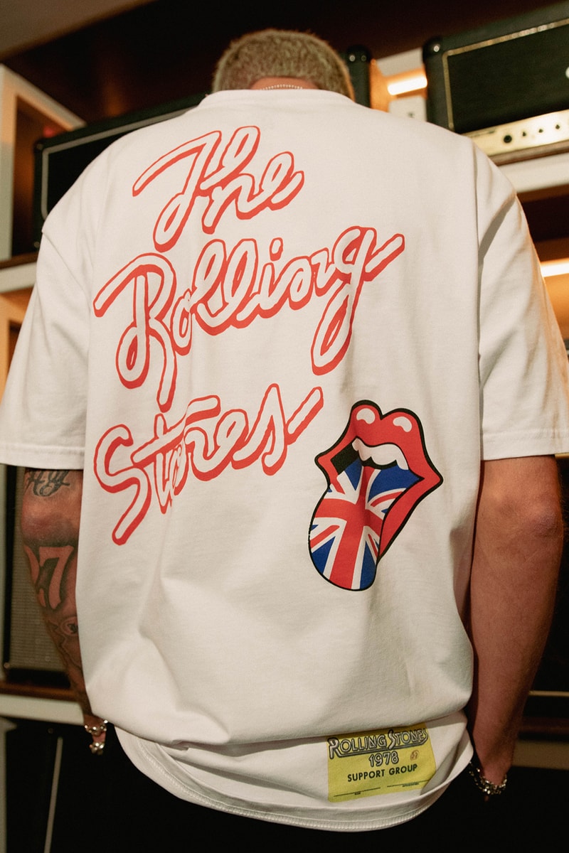 Footpatrol x The Rolling Stones SIXTY Tour 2022 Collaboration Merch Collection 20th Anniversary Rock n Roll Band 