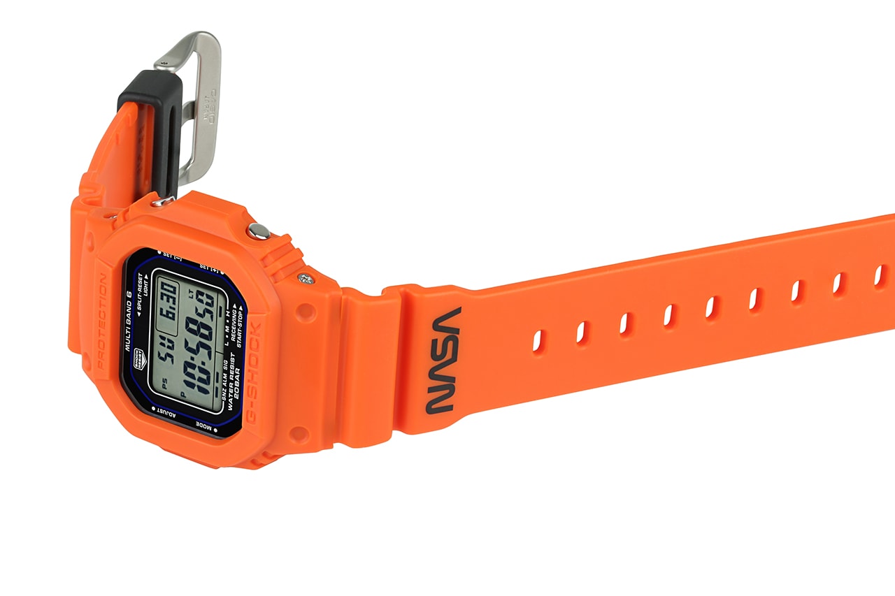 The Watch Takes Its Orange Tone From The Famous Full Pressure Suit Worn By NASA Astronauts