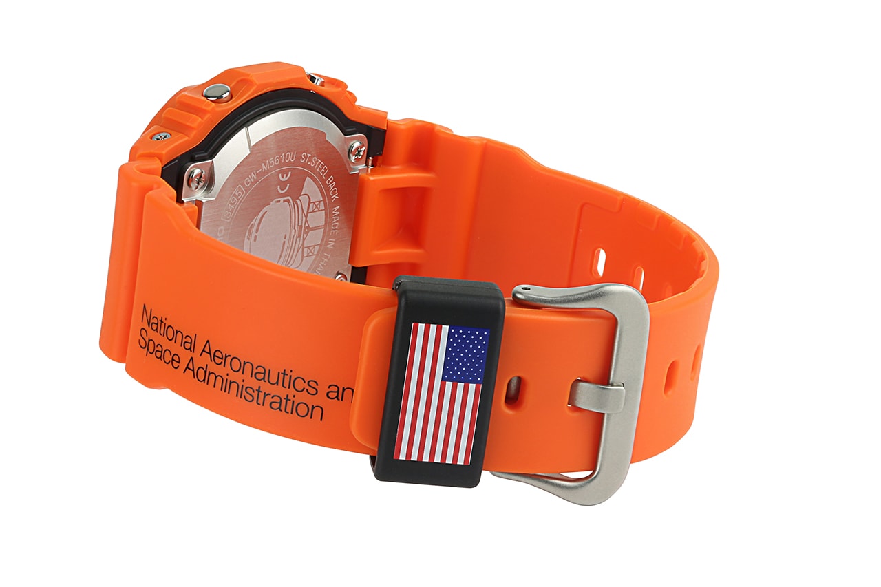 The Watch Takes Its Orange Tone From The Famous Full Pressure Suit Worn By NASA Astronauts