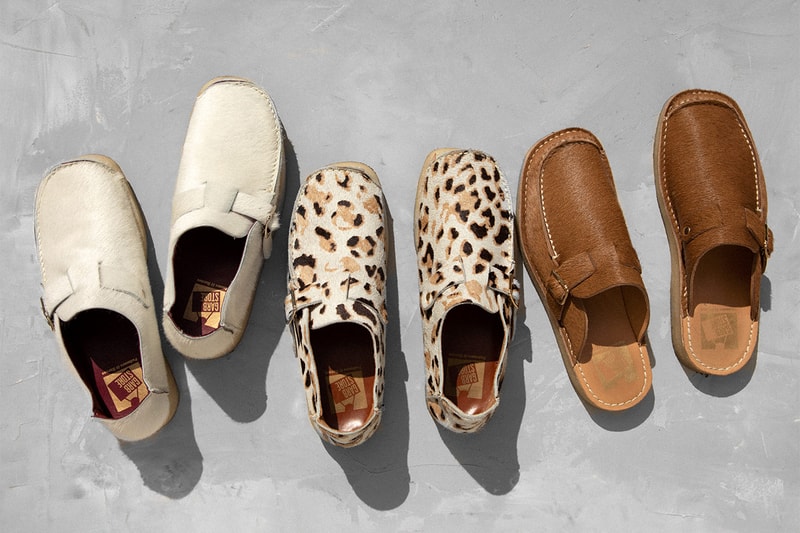garbstore padmore barnes animal print slide mule side seam release details information