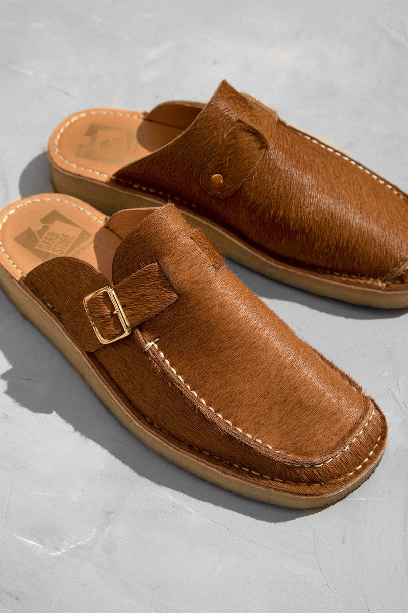 garbstore padmore barnes animal print slide mule side seam release details information