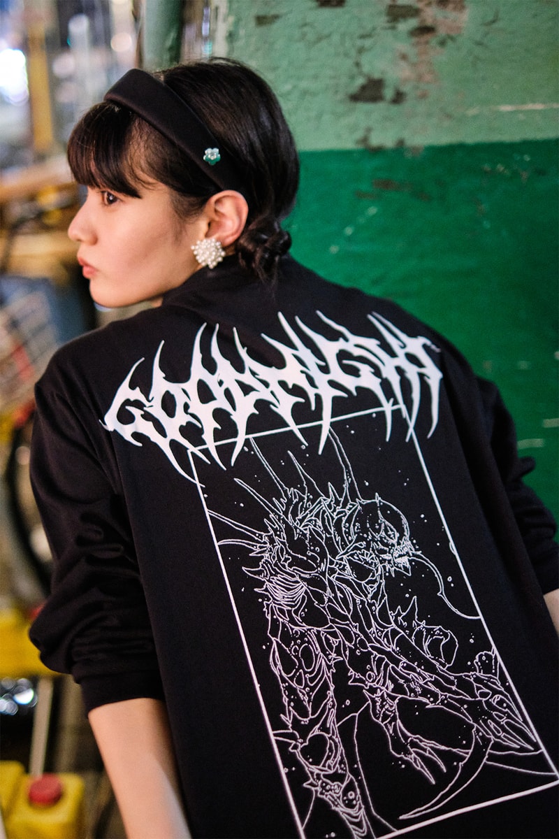 GOODNIGHT Miguel Angel Negrin SERIES 01 lookbook Japan Speed Core Black Metal Hardcore music Paul Nicholson Miigo