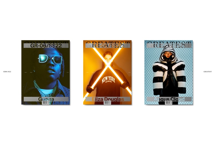 "Issue 06" of 'GREATEST' Magazine Features Gunna, Eliza Douglas and Angus Cloud