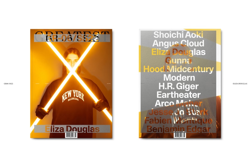 Greatest Magazine Issue 6 Gunna Eliza Douglas Angus Cloud release date info store list buying guide photos price