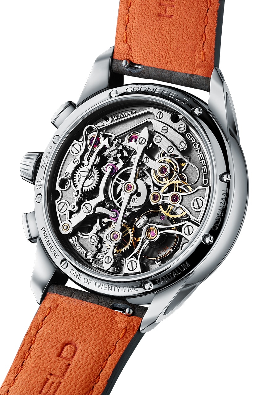 Debut Chronograph From The Dutch Watchmakers Features a Number of Novel New Chronograph Refinements