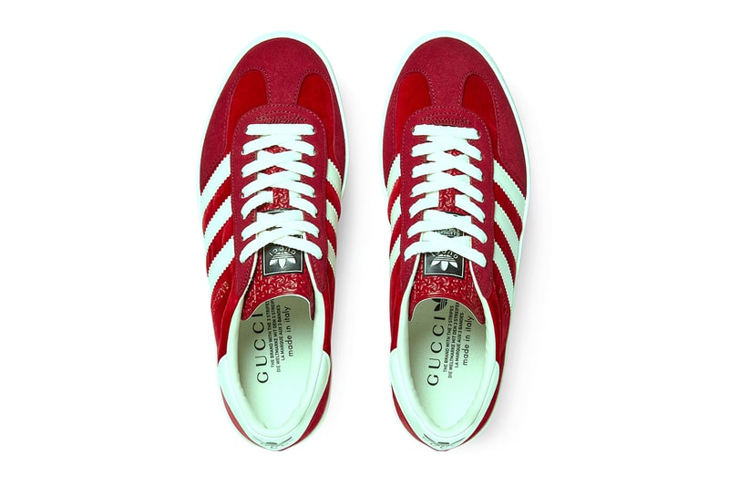 Adidas Gazelle Gucci Mesa White Red - HQ7086 – Izicop