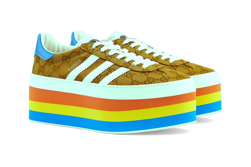 gucci adidas gazelle platform release info date store list buying guide photos price 