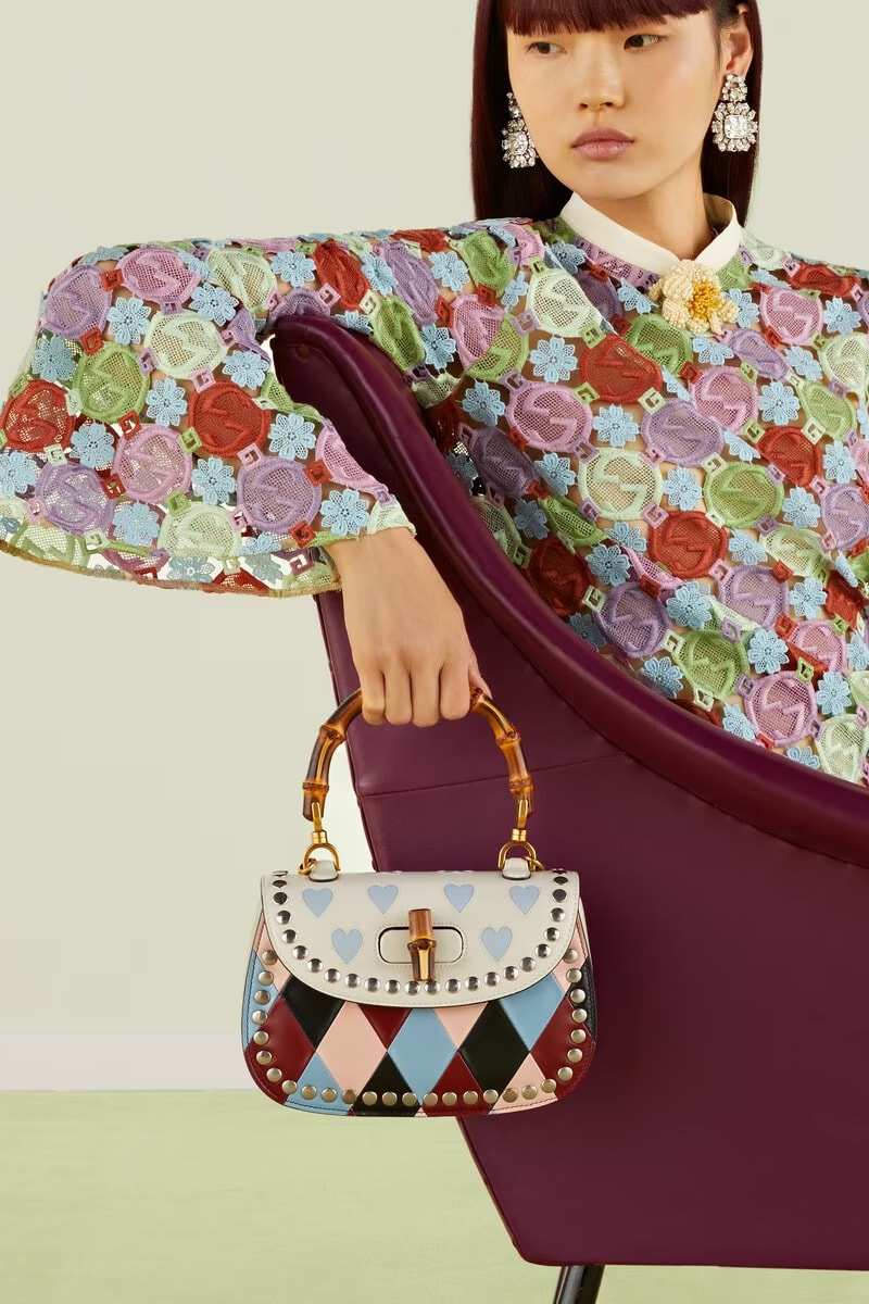 Gucci Lovelight Collection Alessandro Michele Mens Womens Hearts Rhombus Whimsical Kitsch Harry Styles 