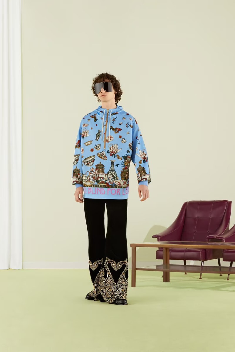 Gucci Lovelight Collection Alessandro Michele Mens Womens Hearts Rhombus Whimsical Kitsch Harry Styles 