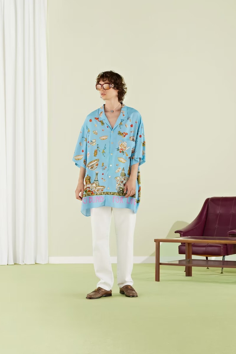 Gucci Lovelight Collection Alessandro Michele Mens Womens Hearts Rhombus Whimsical Kitsch Harry Styles 
